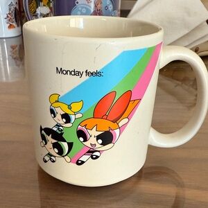 Powerpuff Girls Mug USED with Colorful Design